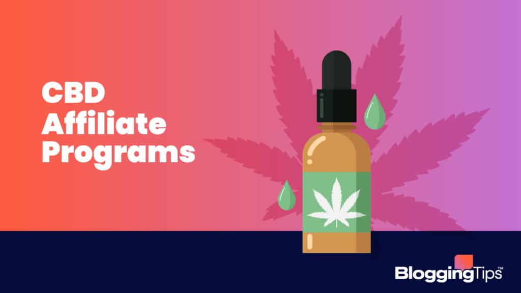 vector graphic showing an illustration of cbd affiliate programs