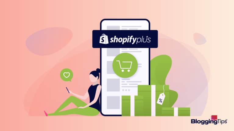 vector graphic showing an illustration of Shopify Plus