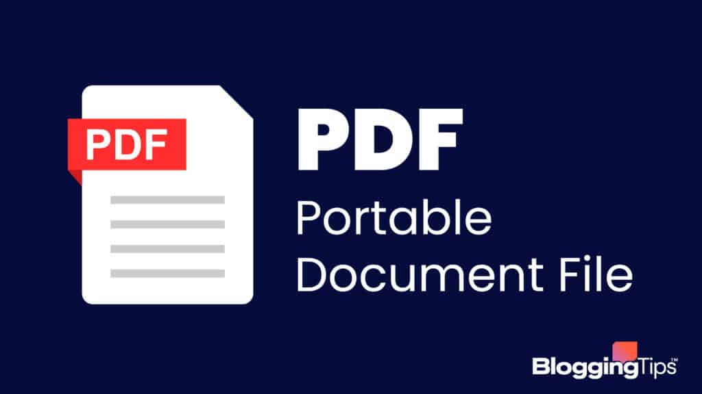 image showing an explanation to the question "what does pdf stand for?"