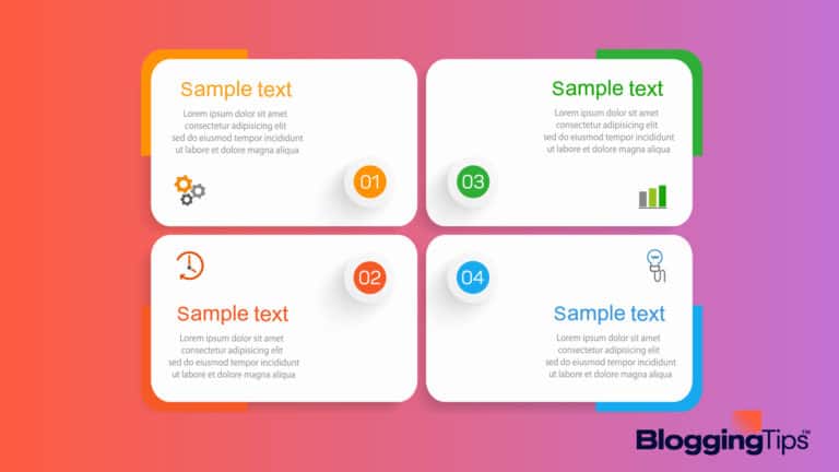 vector graphic showing an explanation to the question "what is an infographic"