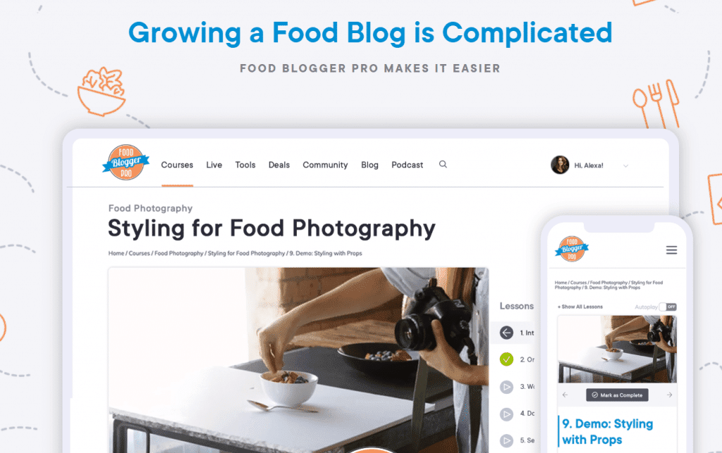 Food Blogger Pro membership