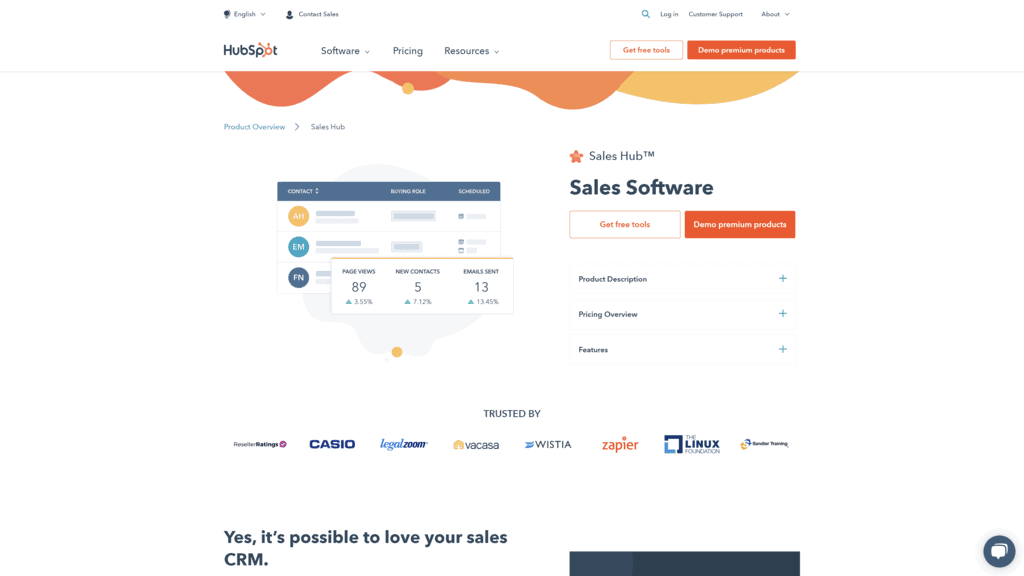 HubSpot Sales Hub