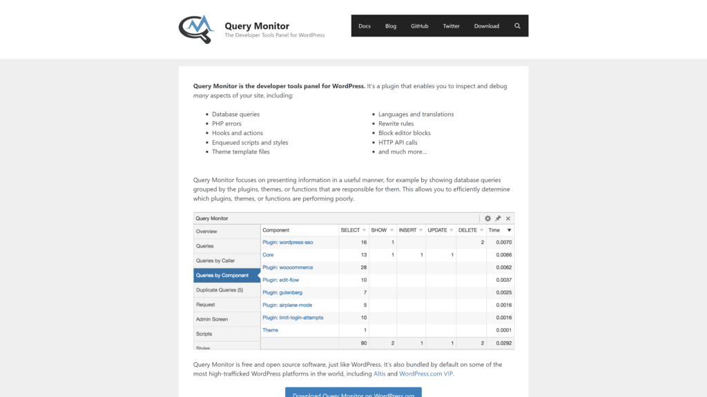 Query Monitor