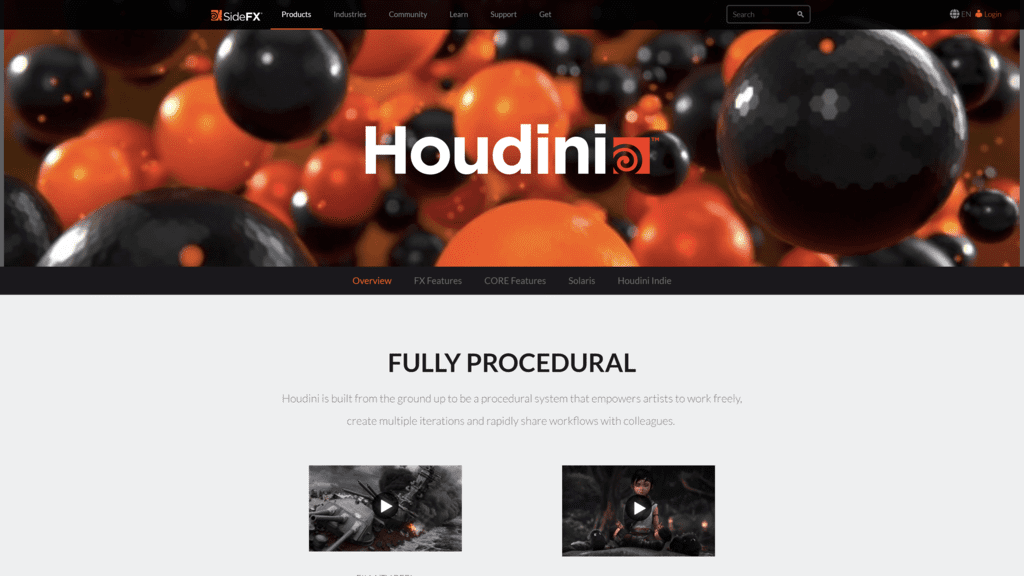 SideFX – Houdini